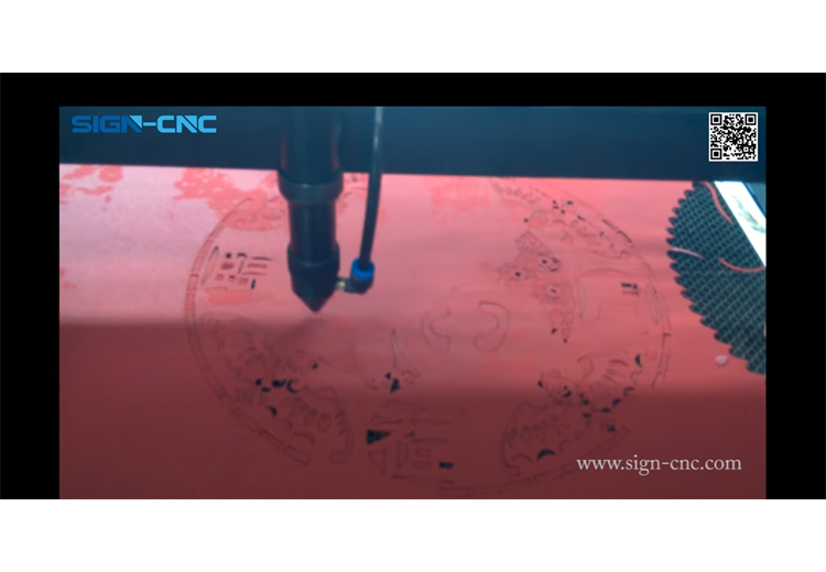 SIGN-CNC Лазерная резка ткани